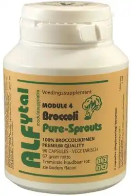 De Online Drogist Alfytal broccoli pure sprouts capsules 90vcp aanbieding