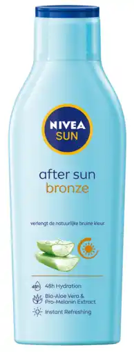 De Online Drogist Nivea sun after sun bronze hydraterende lotion 200ml aanbieding