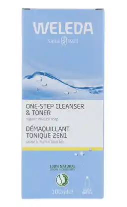 De Online Drogist Weleda 2-in-1 reiniging & toner 100ml aanbieding