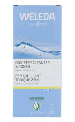 De Online Drogist Weleda 2-in-1 reiniging & toner 100ml aanbieding