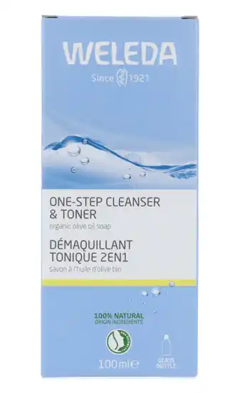 De Online Drogist Weleda 2-in-1 reiniging & toner 100ml aanbieding
