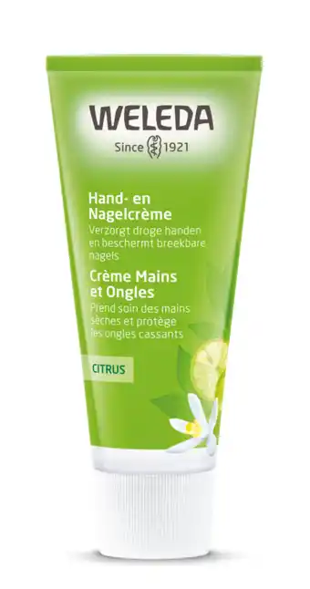 De Online Drogist Weleda citrus hand- en nagelcreme 50ml aanbieding