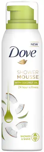De Online Drogist Dove shower mousse coconut oil 200ml aanbieding