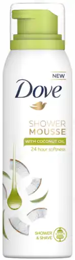 De Online Drogist Dove shower mousse coconut oil 200ml aanbieding