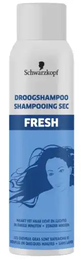 De Online Drogist Schwarzkopf droogshampoo fresh 150ml aanbieding
