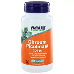 De Online Drogist Now chromium picolinaat 200mcg capsules 100st aanbieding