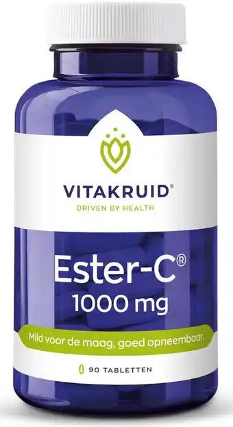 De Online Drogist Vitakruid ester-c® 1000mg 90tb aanbieding