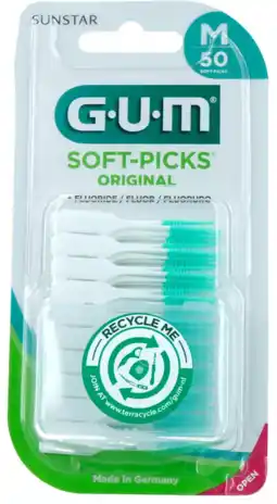 De Online Drogist Gum soft picks original medium 50 st 50st aanbieding