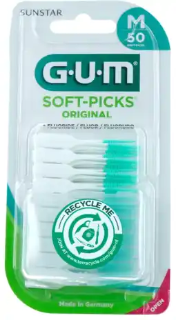 De Online Drogist Gum soft picks original medium 50 st 50st aanbieding