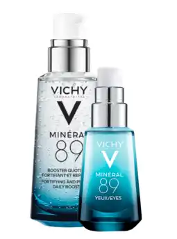 De Online Drogist Vichy minéral 89 ogen + minéral 89 serum booster combi set 2st aanbieding
