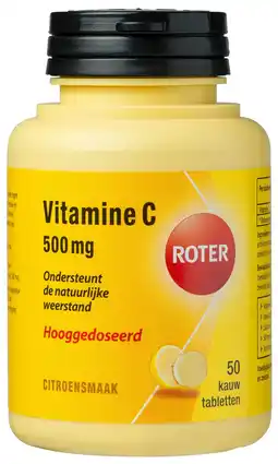 De Online Drogist Roter vitamine c 500mg tabletten citroen 50tb aanbieding