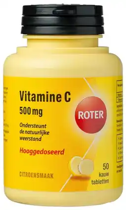 De Online Drogist Roter vitamine c 500mg tabletten citroen 50tb aanbieding