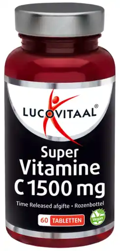 De Online Drogist Lucovitaal super vitamine c1500 mg tabletten 60tb aanbieding