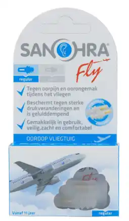 De Online Drogist Sanohra oordopjes vliegtuig 2st aanbieding