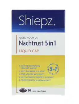 De Online Drogist Shiepz nachtrust 3in1 liquid capsules 30cp aanbieding