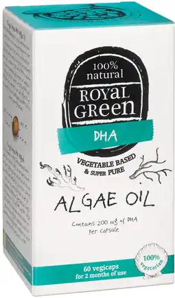 De Online Drogist Royal green algenolie capsules 60vcp aanbieding