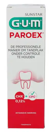 De Online Drogist Gum paroex tandpasta 75ml aanbieding