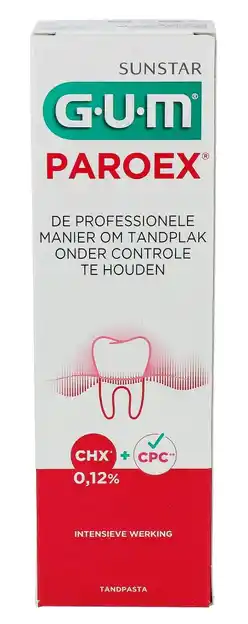 De Online Drogist Gum paroex tandpasta 75ml aanbieding