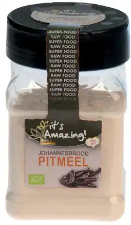 De Online Drogist Its amazing johannesbroodpitmeel 105gr aanbieding