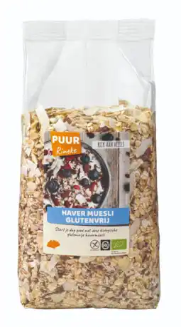 De Online Drogist Puur rineke haver muesli glutenvrij 750gr aanbieding