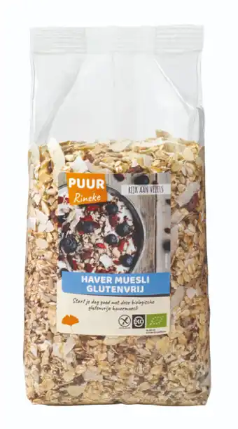 De Online Drogist Puur rineke haver muesli glutenvrij 750gr aanbieding