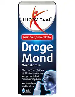 De Online Drogist Lucovitaal droge mond spray 20ml aanbieding