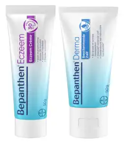 De Online Drogist Bepanthen eczeem gevoelige huid combiset 2 stuks aanbieding