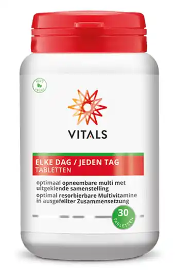 De Online Drogist Vitals elke dag tabletten 30tb aanbieding