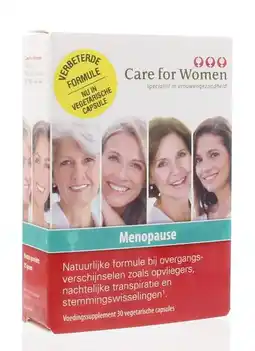 De Online Drogist Care for women women's menopause capsules 30cp aanbieding