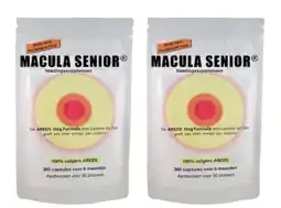 De Online Drogist Sanmed macula senior capsules jaarverpakking 2x360cp aanbieding