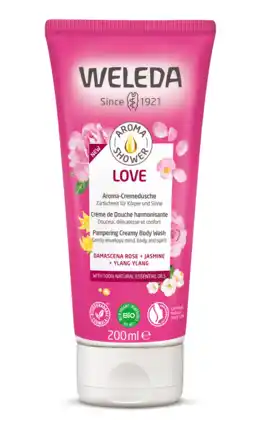 De Online Drogist Weleda aroma shower love 200ml aanbieding