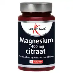 De Online Drogist Lucovitaal magnesium citraat 400mg tabletten 30tb aanbieding