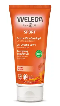 De Online Drogist Weleda arnica sport douchegel 200ml aanbieding