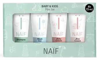 De Online Drogist Naif giftset mini 4st aanbieding
