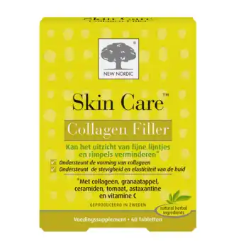 De Online Drogist New nordic skin care collagen filler tabletten 60tb aanbieding