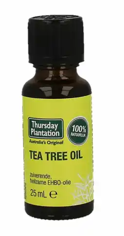 De Online Drogist Thursday plantation tea tree olie 100% natuurlijk 25ml aanbieding