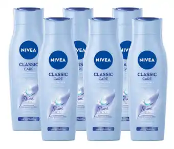 De Online Drogist Nivea classic mild care shampoo voordeelverpakking 6x250ml aanbieding