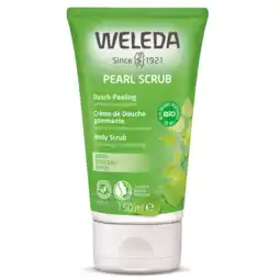 De Online Drogist Weleda berken pearl scrub douchecrème 150ml aanbieding