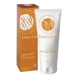 De Online Drogist Earth line vitamine e bruin zonder zon crème 100gr aanbieding