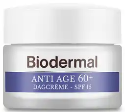 De Online Drogist Biodermal anti age dagcrème 60+ met factor 15 50ml aanbieding