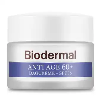 De Online Drogist Biodermal anti age dagcrème 60+ met factor 15 50ml aanbieding
