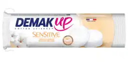 De Online Drogist Demak up sensitive silk rond wattenschijfjes 64st aanbieding