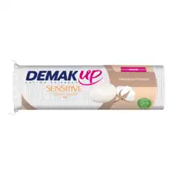 De Online Drogist Demak up sensitive silk rond wattenschijfjes 64st aanbieding