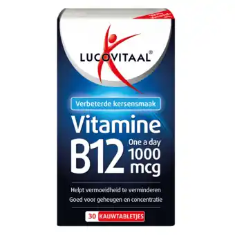 De Online Drogist Lucovitaal vitamine b12 1000mcg kauwtabletten 30tb aanbieding