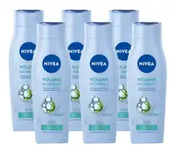 De Online Drogist Nivea volume care shampoo voordeelverpakking 6x250ml 6x250ml aanbieding