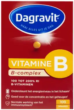 De Online Drogist Dagravit vitamine b complex dragees 100st aanbieding