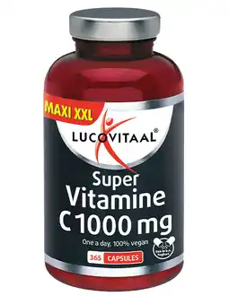 De Online Drogist Lucovitaal super vitamine c 1000mg capsules 365vcp aanbieding