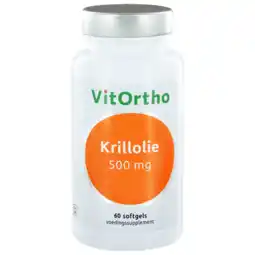 De Online Drogist Vitortho krillolie 500mg softgels 60sg aanbieding