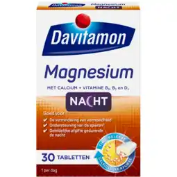 De Online Drogist Davitamon magnesium voor de nacht tabletten 30tb aanbieding