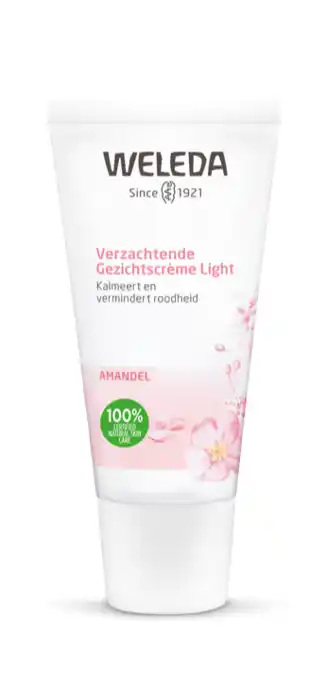 De Online Drogist Weleda amandel verzachtende crème light 30ml aanbieding